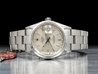 Rolex Date 34 Argento Oyster 15200 Silver Lining 
